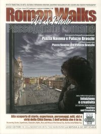 Immagine copertina libro Roman Walks. Art & Photo. Passeggiate Romane d'Arte e Fotografia. 3. Estate-Summer 2019.