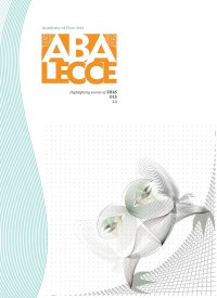 Immagine copertina libro Abalecce. Quaderno dell'Accademia di belle arti. Highlighting events of 2016-2015-2014. Ediz. italiana e inglese