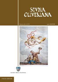 Immagine copertina libro Studia Oliveriana. Quarta serie. Vol. 4