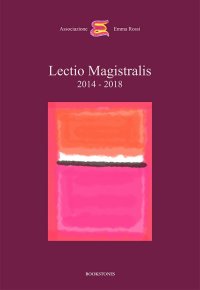 Immagine copertina libro Lectio magistralis 2014-2018