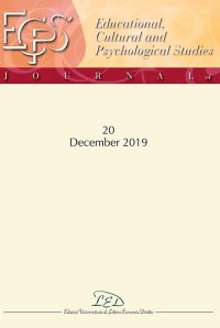 Immagine copertina libro Journal of educational, cultural and psychological studies (ECPS Journal) (2019). Vol. 20: December