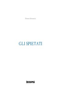 Immagine copertina libro Gli spietati