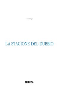 Immagine copertina libro La stagione del dubbio
