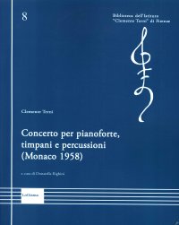 Immagine copertina libro Concerto per pianoforte, timpani e percussioni (Monaco 1958)