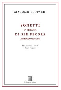 Immagine copertina libro Sonetti in persona di ser Pecora fiorentino beccaio. Ediz. critica