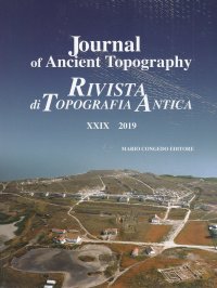Immagine copertina libro Journal of ancient topography-Rivista di topografia antica (2019). Vol. 29