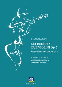 Immagine copertina libro Sei duetti a due violini Op. 2 - Six Duos for two Violins Op. 2