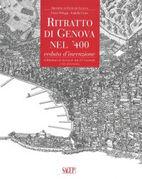 Immagine copertina libro Ritratto di Genova nel '400. Veduta d'invenzione. Ediz. italiana e inglese