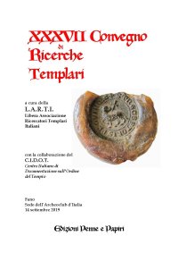 Immagine copertina libro Atti del XXXVII Convegno di ricerche templari