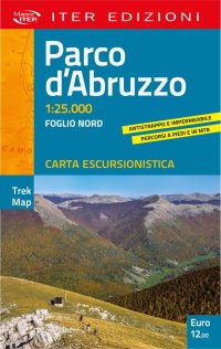 Immagine copertina libro Parco d'Abruzzo. Carta escursionistica 1:25.000