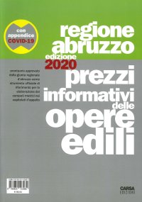 Immagine copertina libro Prezzi informativi delle opere edili della Regione Abruzzo 2020