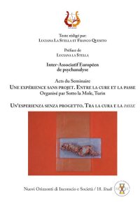 Immagine copertina libro Un'esperienza senza progetto. Tra la cura e la «passe»