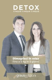 Immagine copertina libro Detox 555. Dimagrisci in relax fino a 5 kg in 5 giorni