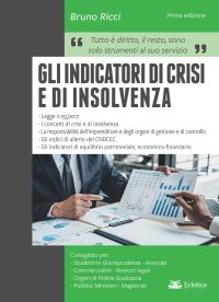 Immagine copertina libro Gli indicatori di crisi e di insolvenza