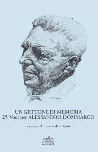 Immagine copertina libro Un gettone di memoria. 25 voci per Alessandro Dommarco