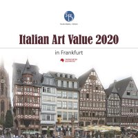 Immagine copertina libro Italian art value 2020 in Frankfurt