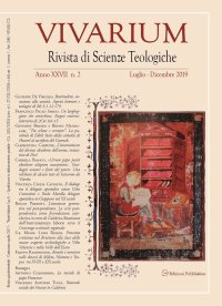 Immagine copertina libro Vivarium. Rivista di scienze teologiche (2019). Vol. 2