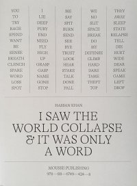 Immagine copertina libro Hassan Khan. I saw the world collapse & it was only a word