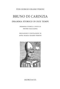 Immagine copertina libro Bruno di Carinzia. Dramma storico in due tempi
