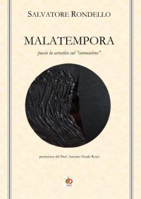 Immagine copertina libro Malatempora. Poesie in acrostico sul «coronavirus»