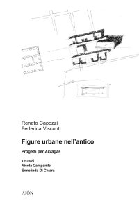 Immagine copertina libro Figure urbane nell'antico. Progetti per Akragas
