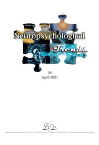 Immagine copertina libro Neuropsychological Trends (2021). Vol. 29: April