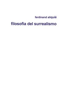 Immagine copertina libro Filosofia del surrealismo