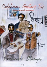 Immagine copertina libro Calabrian guitars tris. Tre brani per chitarra sola e trio di chitarre