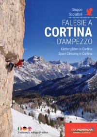 Immagine copertina libro Falesie a Cortina d'Ampezzo. Scoiattoli di Cortina. Ediz. italiana, inglese, tedesca