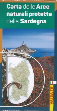 Immagine copertina libro Carta delle aree naturali protette della Sardegna