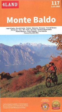 Immagine copertina libro Monte Baldo n. 117 1:25.000