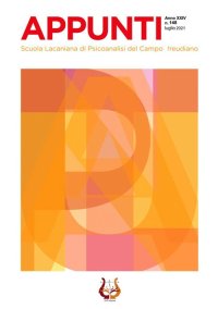 Immagine copertina libro Appunti. Scuola lacaniana di psicoanalisi del campo freudiano (2021). Vol. 148: Luglio