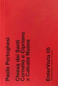 Immagine copertina libro Paolo Portoghesi. Chiesa dei Santi Cornelio e Cipriano a Calcata Nuova