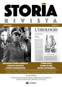 Immagine copertina libro Storia Rivista (2021). Vol. 11: L' orologio, storia di una rivista sovranista
