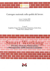 Immagine copertina libro Smart working. L'uomo, il lavoro, l'innovazione e l'occupazione nell'economia sostenibile