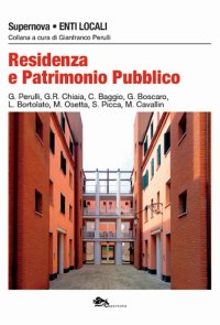 Immagine copertina libro Residenza e patrimonio pubblico