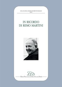 Immagine copertina libro In ricordo di Remo Martini