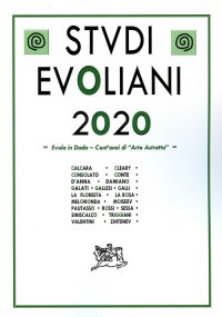 Immagine copertina libro Studi evoliani 2020. Evola in Dada. Cent'anni di arte astratta