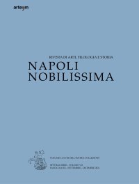 Immagine copertina libro Napoli nobilissima. Rivista di arti, filologia e storia. Settima serie (2021). Vol. 7: Settembre-Dicembre 2021