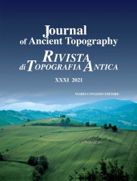 Immagine copertina libro Journal of ancient topography-Rivista di topografia antica (2021). Vol. 31
