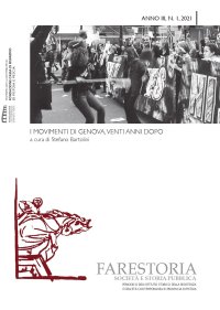 Immagine copertina libro Farestoria (2021). Vol. 1: I movimenti di Genova, venti anni dopo