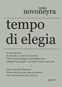 Immagine copertina libro Tempo di elegia