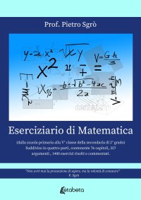 Immagine copertina libro Eserciziario di matematica