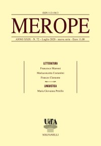 Immagine copertina libro Merope. Vol. 72: Letteratura-linguistica
