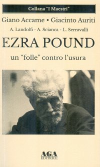 Immagine copertina libro Ezra Pound un «folle» contro l'usura