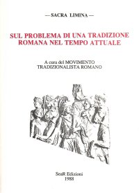Immagine copertina libro Sul problema di una tradizione romana nel tempo attuale