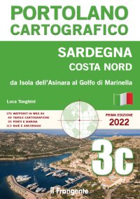 Immagine copertina libro Sardegna Costa Nord. Da Isola Asinara al Golfo di Marinella. Portolano cartografico. Vol. 3C