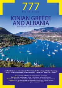 Immagine copertina libro 777 ionian Greece and Albania. From Velipojë to Capo Maleas and Ionian Islands