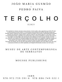 Immagine copertina libro João Maria Gusmão + Pedro Paiva. Terçolho. Ediz. inglese e portoghese