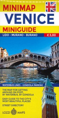 Immagine copertina libro Venezia. Miniguida e minimappa. Ediz. inglese